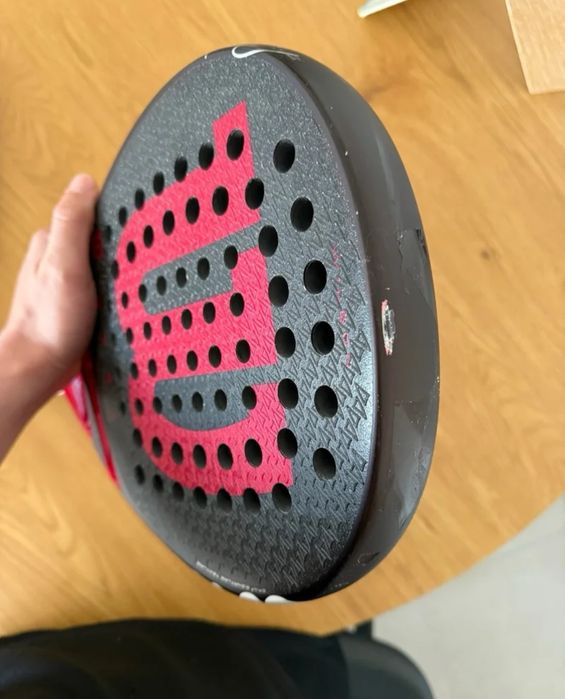 Vendo Raquete de Padel Wilson Bela Pro V3 COMO NOVA