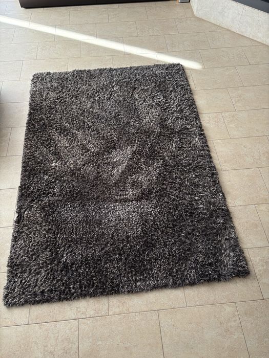 Carpete de sala / cinza / 230 cm x 160 cm