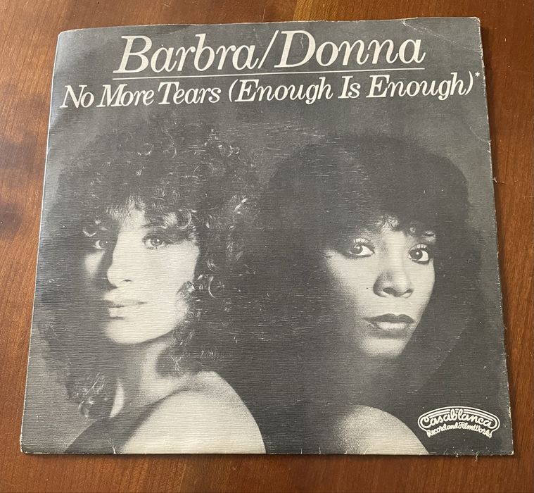 Vinil Barbra Sreisand e Donna Summer 45 rpm