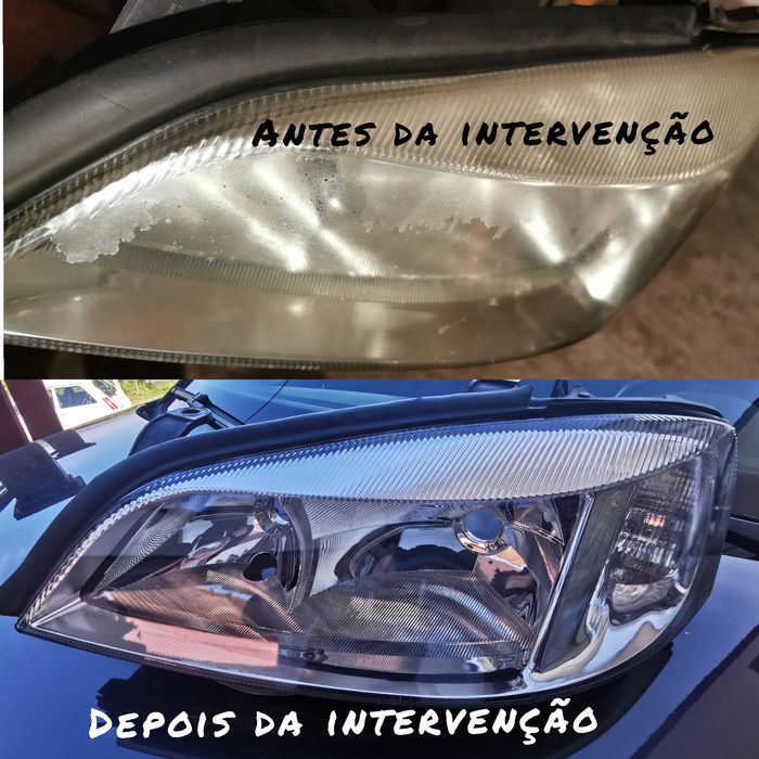 Tratamento de Ópticas Automóveis e Motos