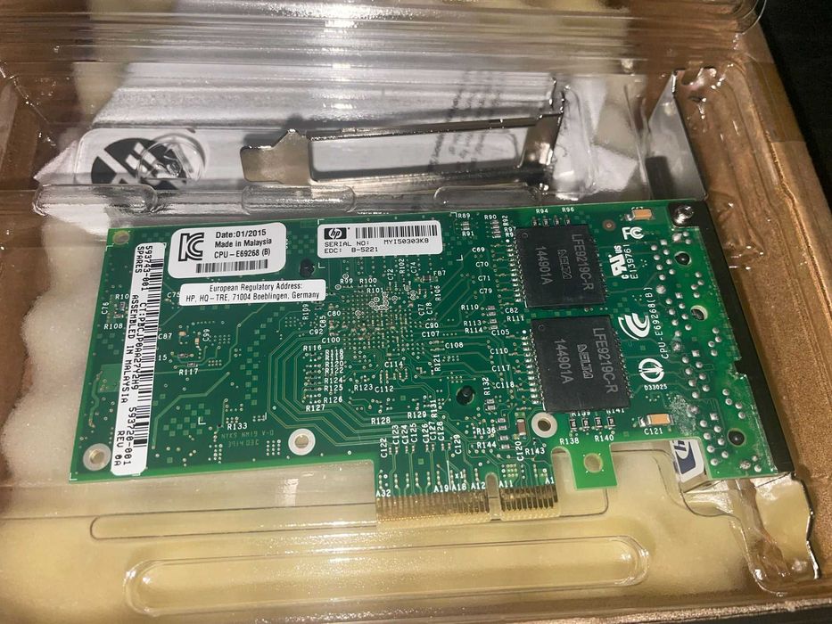 Adaptador HP NC365T (4-Port Gigabit PCIe) - Ideal ProLiant