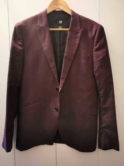 Blazer H&M slim fit para homem