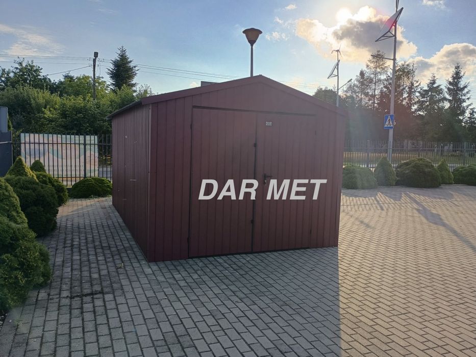 Hala Garaż Wiata Warsztat Magazyn Konstrukcja Stalowa Projekt Dar Met