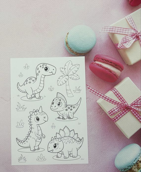 Розмальовки міні