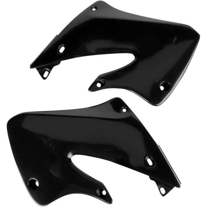 tampas laterais de radiador ufo preto honda cr 125 / 250