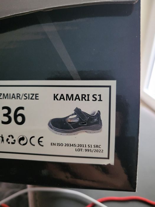 Robocze sandały BHP OCHRONNE Procera KAMARI r. 36