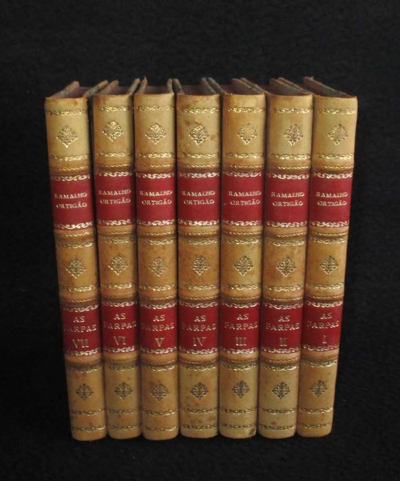 Livro As Farpas Ramalho Ortigão 7 Volumes