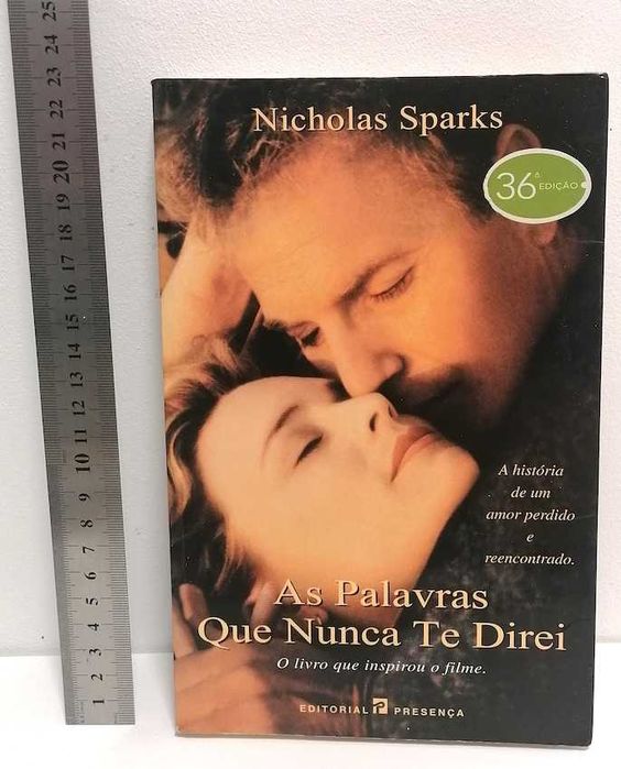 As Palavras Que Nunca te Direi, de Nicholas Sparks