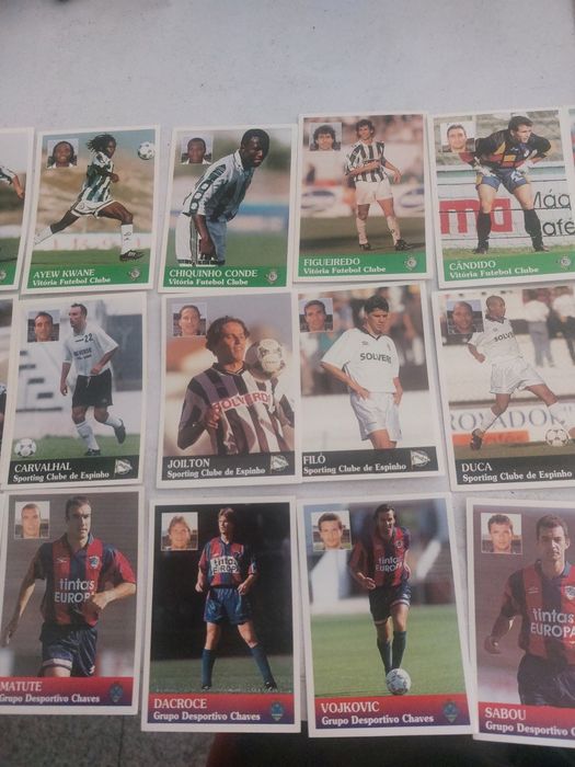40 cromos variados epoca 96/97