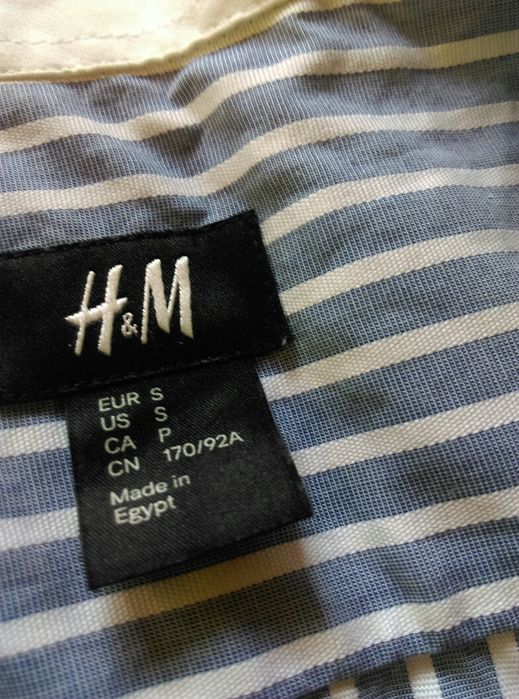 Koszula elegancka, w paski damska H&M