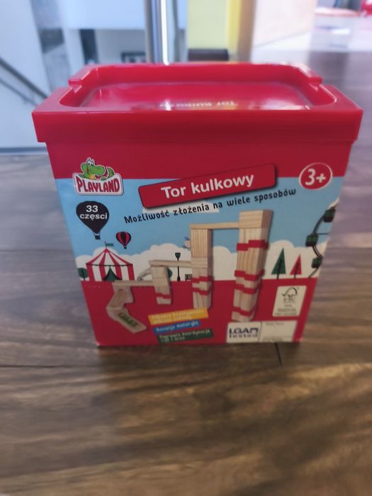 Tor kulkowy drewniany Playland
