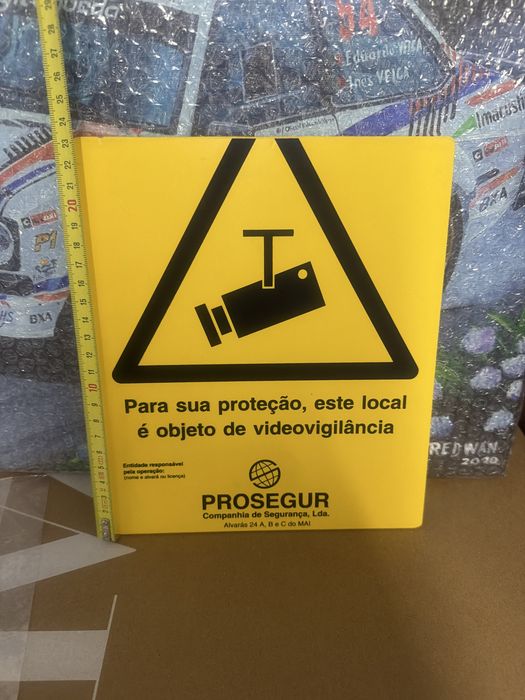 Vende se placa anti roubo Prosegur