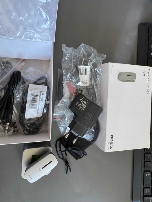 Phonak System FM, Phonak Roger, Clip On-Mic, MyLink