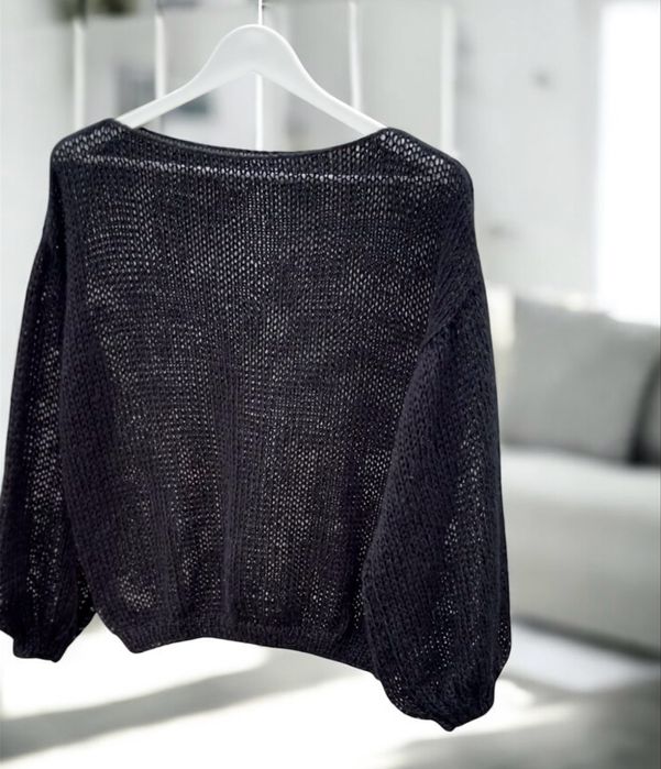 Паутинка светр вʼязаний мохеровий свитер джемпер кид мохер вязаный