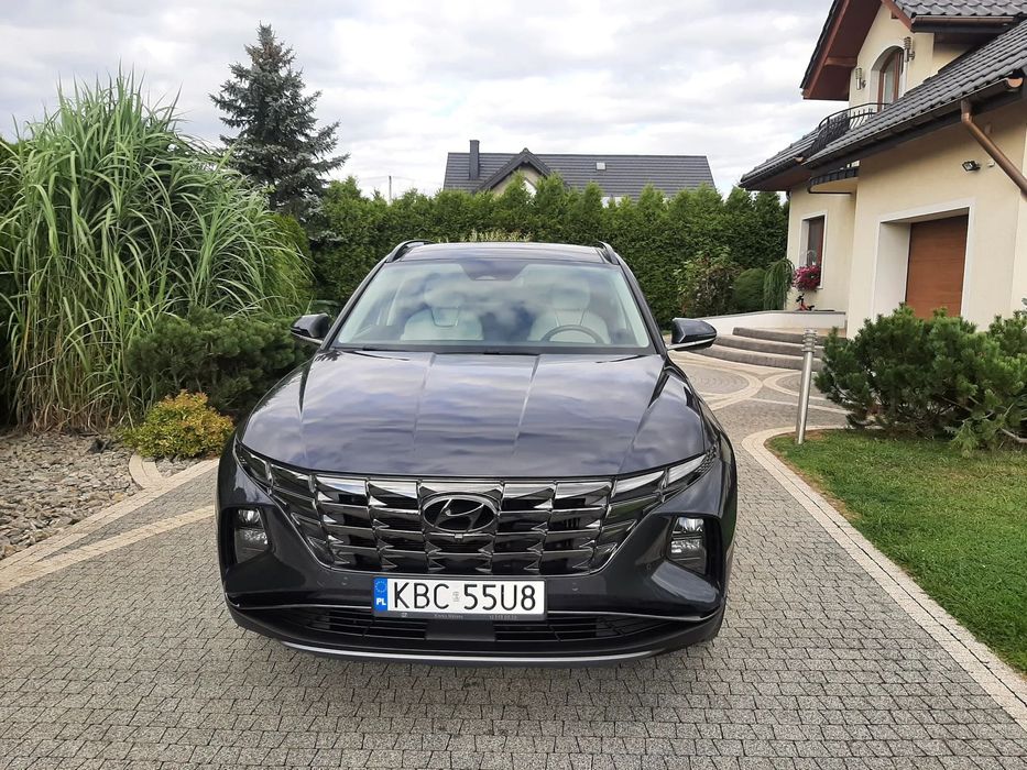 Hyundai Tucson 1.6 T-GDI hybrid stan idealny gwarancja do 2028 i 2031 baterie hybrydy