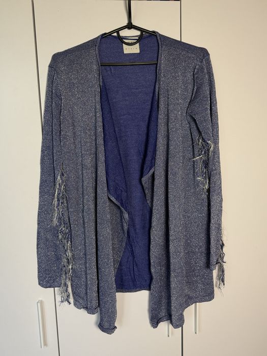 Кардиган Vero Moda з люрексом і бахромою, новий, M-L