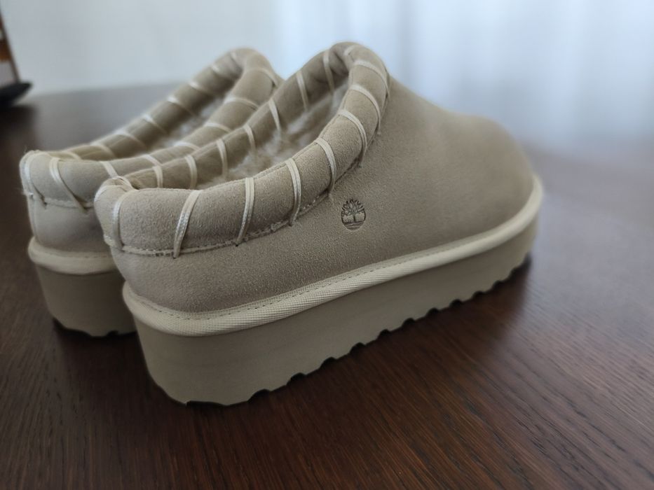 Skórzane sippersy Timberland 37