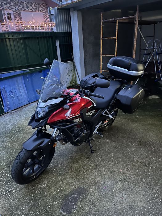Honda CB500X rebaixada