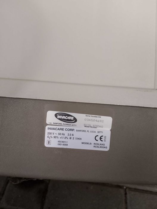 Koncentrator tlenu Invacare 5