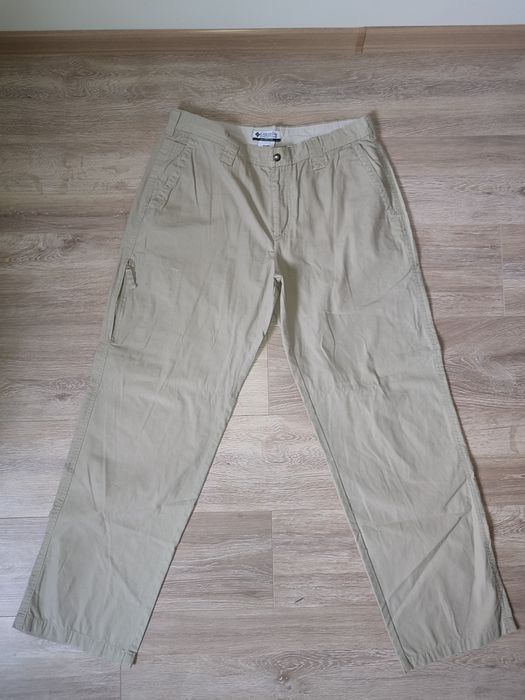 Spodnie chinos proste straight fit Columbia