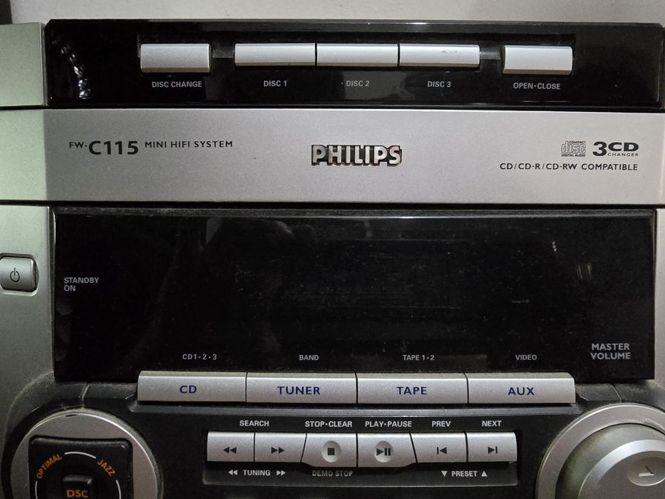 Aparelhagem antiga philips fw c115