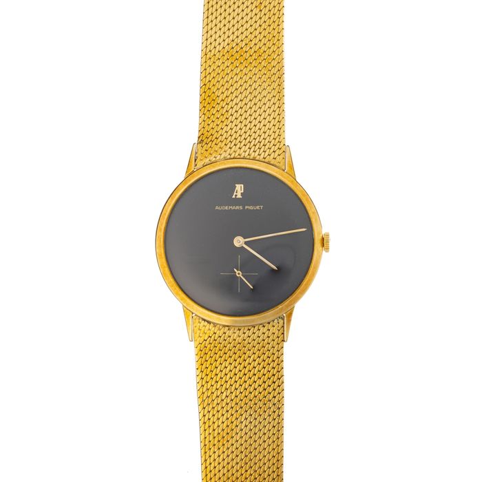 Relógio de pulso - 'Jules Audemars Piguet' em ouro 18K (72 gramas)