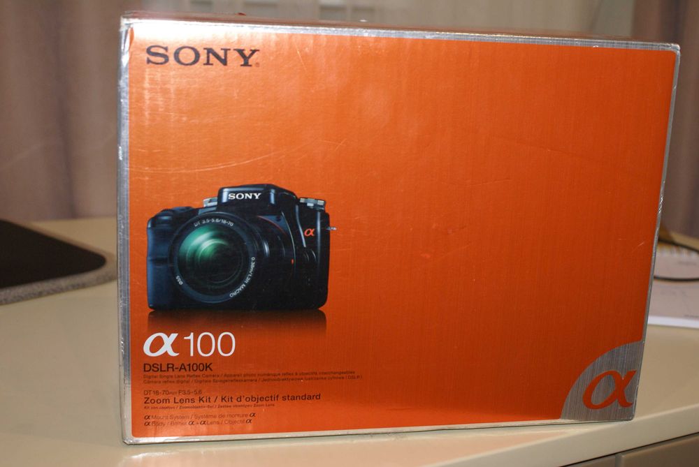 фотоаппарат Sony Alfa 100