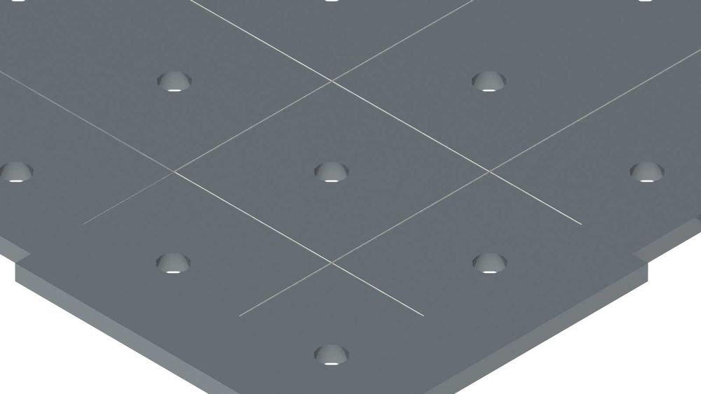 Stół spawalniczy CE 2500x1250x200x10