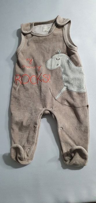 Śpiochy + pajac niemowlęcy 4 szt