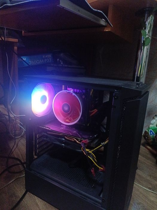 Компьютер rx580 и xeon 16gb ddr4