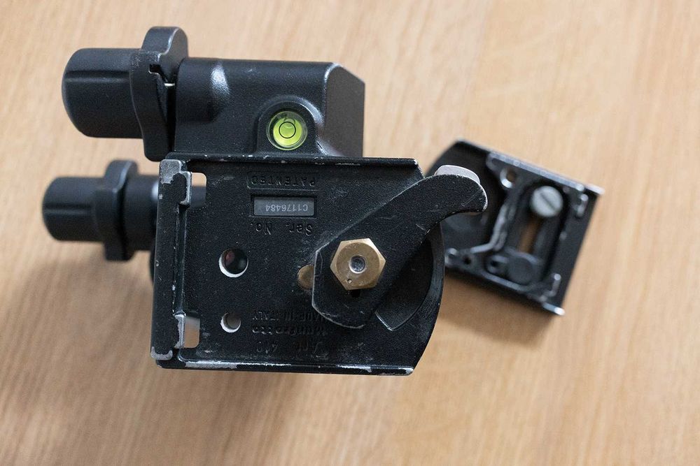 Głowica Manfrotto 410 JUNIOR z przekładnią zębatą, płytka 410PL