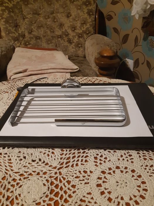 Półka łazienkowa chromowana naścienna