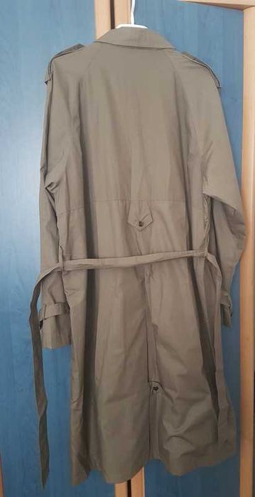 Elegancky płaszcz męski rozmiar XL kolor khaki nowy szybka wysyłka