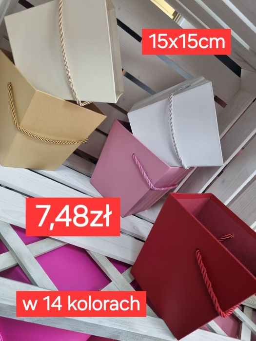 Pudełka FLOWER BOX welurowe i zwykle PREMIUM