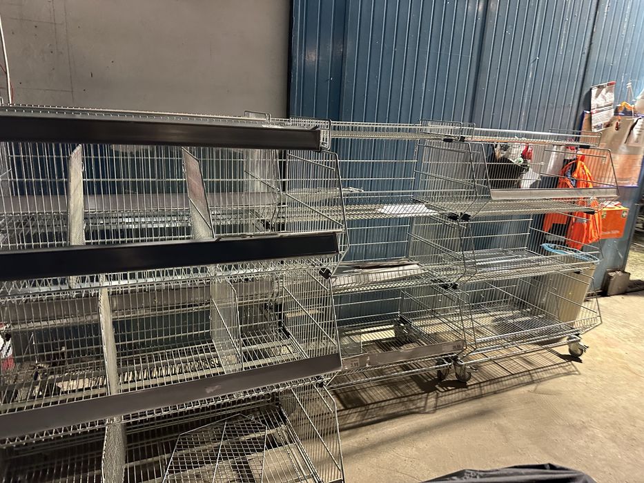 Kosze sklepowe, regały  sklepowe koszowe na kółkach