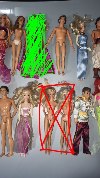 Bonecas barbie variadas