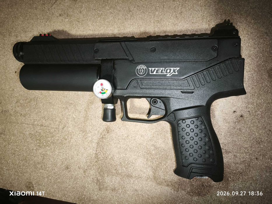Pistola Hatsan Velox PCP 5.5mm Ar Comprimido