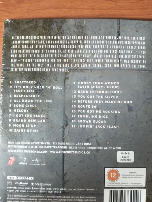 Blu-Ray 4K The Rolling Stones