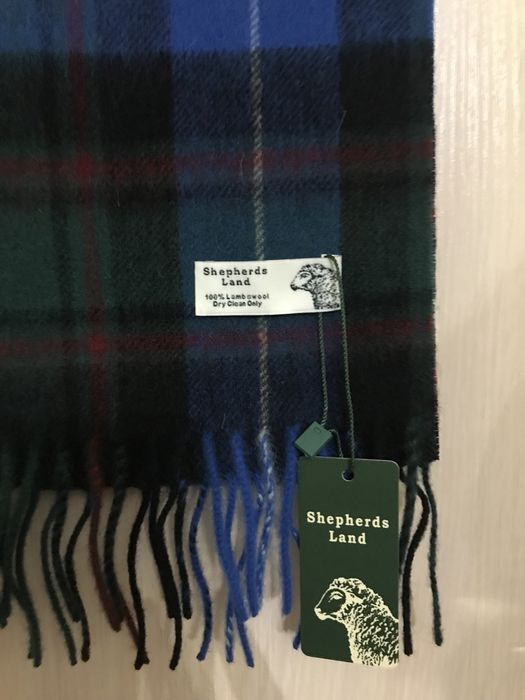 Шарф чоловічий  теплий 100% Lambswool ,виробництво Шотландія .