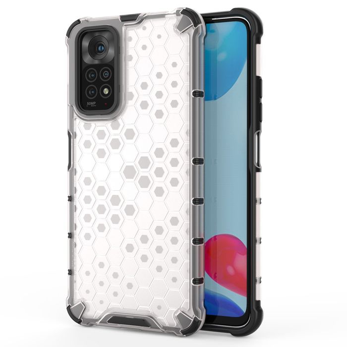 Etui Honeycomb do Xiaomi Redmi Note 11 Pro / Poco X4 NFC 5G Clear