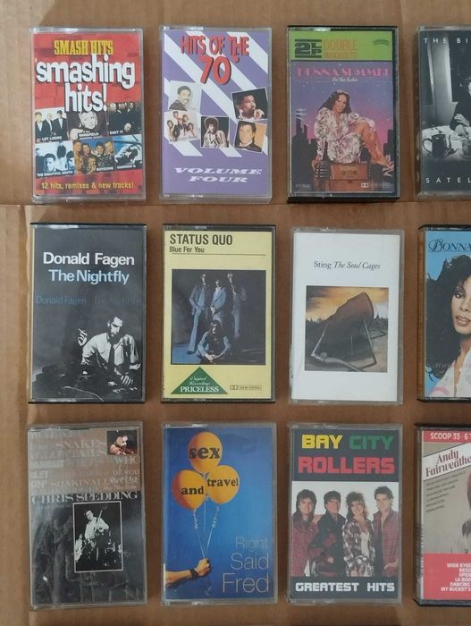 Várias Cassetes Antigas Internacionais #C02L01