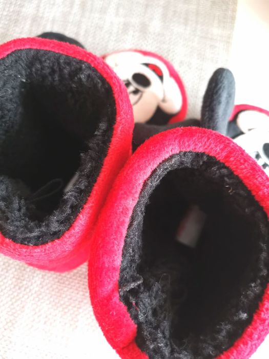 Mickey Mouse piękne cieplutkie kapcie