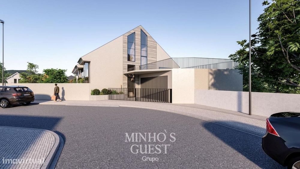 Moradia V3+1 Nova com Piscina | Nogueiró, Braga