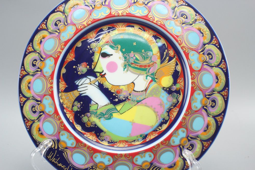 =ARTexpert= ROSENTHAL talerz Bjorn Wiinblad 1976r.
