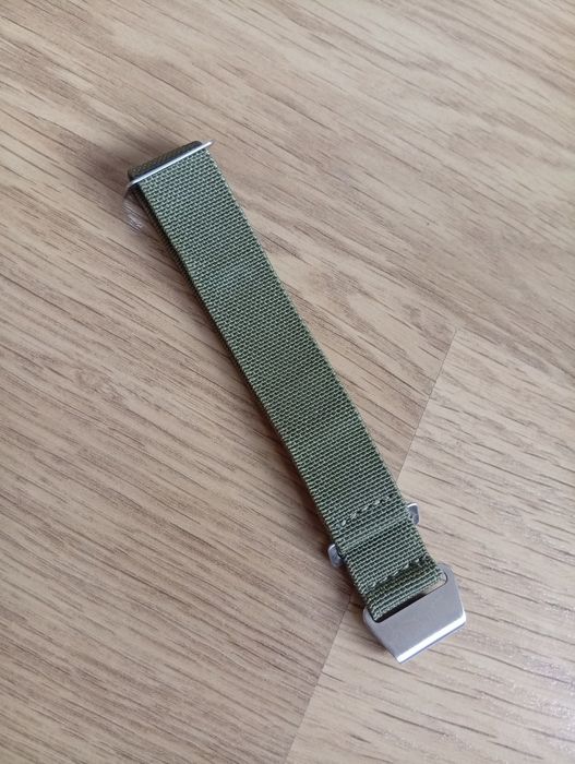 Bracelete estilo Marine Nationale militar verde  20mm