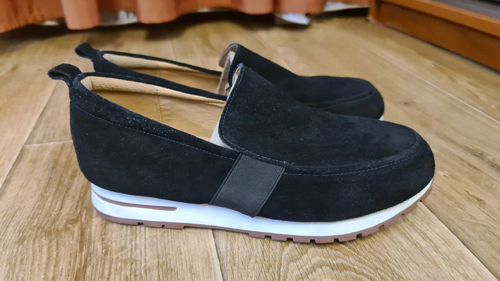 Мокасины замшевые Lonza 39 р
