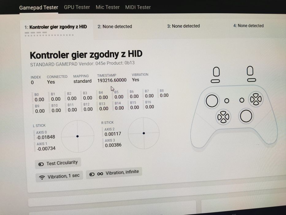 Pad Xbox series s/x /pc TMR !