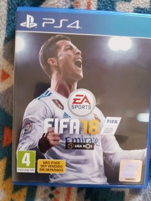 Jogo da PlayStation 4 FIFA 18