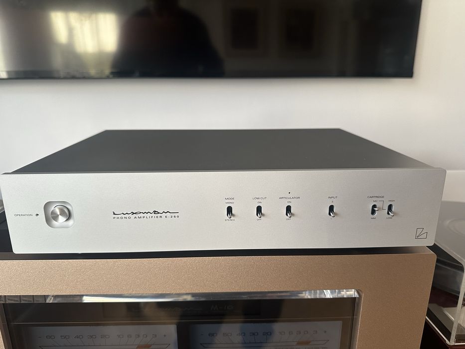 Luxman e 250 przedwzmacniacz gramofonowy