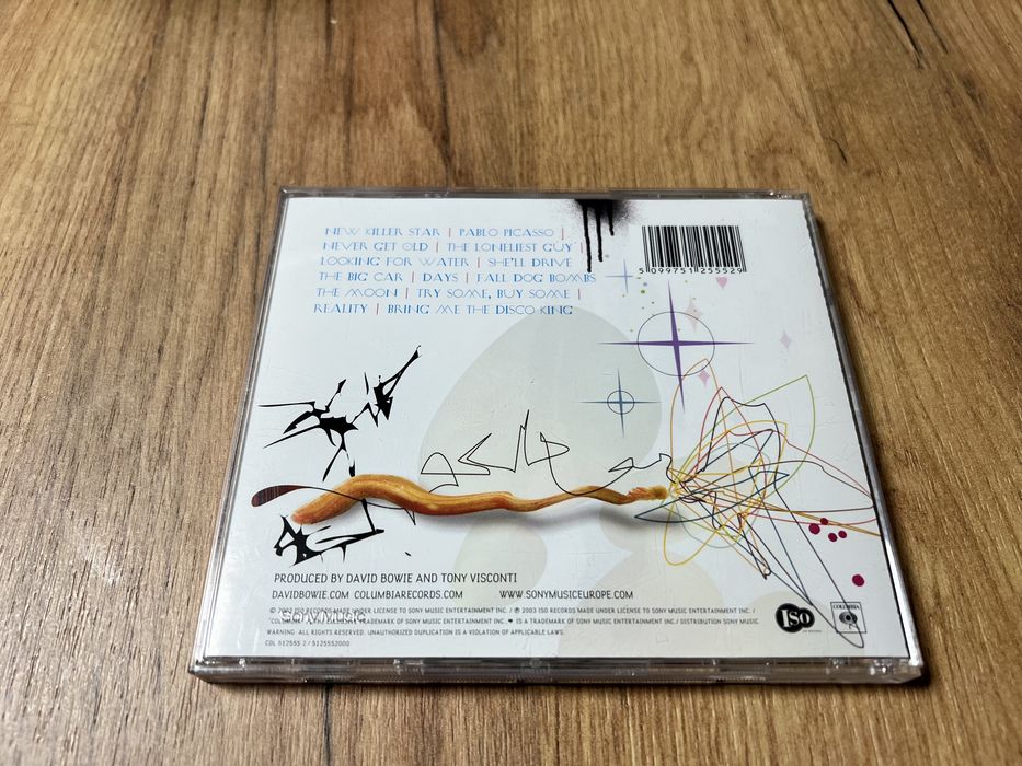 David Bowie Reality CD Sony Music 2003